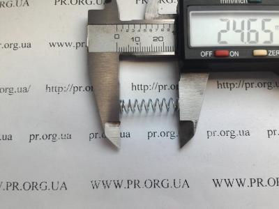 Пружина сжатия 0,6 х 6 х 24,5 (Артикул: S5784)
