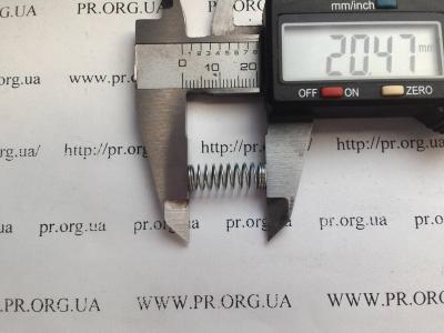 Пружина стиснення 0,6 х 7 х 20,5 (Артикул: S5790)