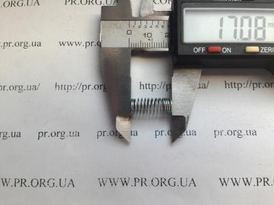 Пружина сжатия 0,6 х 7 х 17 (Артикул: S5793)