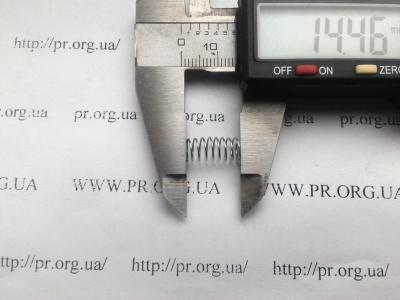 Пружина сжатия 0,5 х 6,2 х 14,5 (Артикул: S5852)