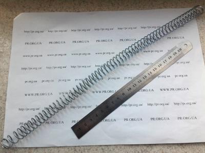 Пружина стиснення 1,3 х 15,6 х 355 (Артикул: S5874)