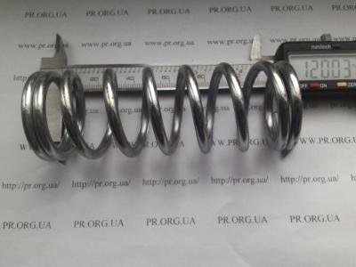 Пружина сжатия 5 х 43,5 х 120 (Артикул: S5914)