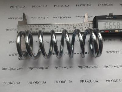 Пружина сжатия 5 х 39,5 х 106,5 (Артикул: S5917)