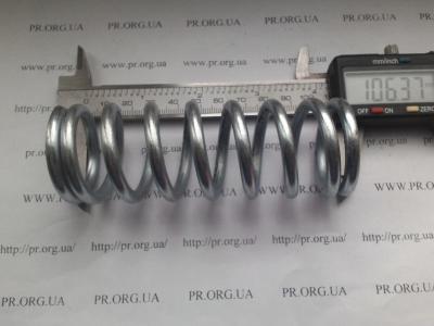 Пружина стиснення 5 х 38 х 106 (Артикул: S5918)
