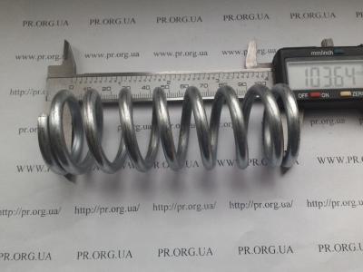 Пружина стиснення 5 х 38 х 103,5 (Артикул: S5919)