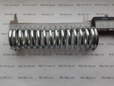 Пружина стиснення 5 х 38 х 147,5 (Артикул: S5926)
