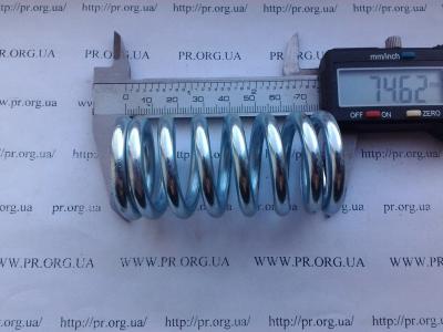 Пружина сжатия 5 х 35,5 х 74,5 (Артикул: S5953)