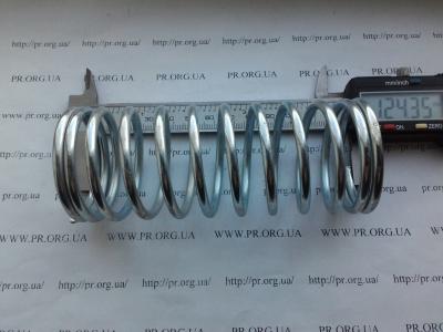 Пружина стиснення 4 х 48 х 124 (Артикул: S5959)