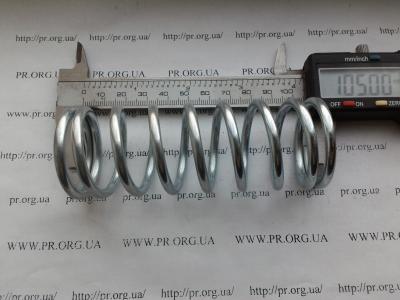 Пружина сжатия 4 х 38 х 105 (Артикул: S5963)