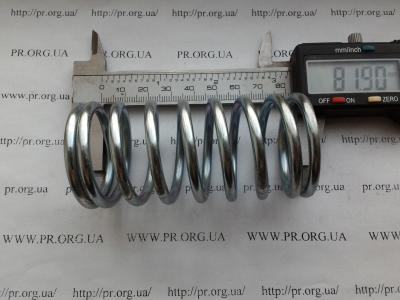 Пружина стиснення 4 х 39,5 х 82 (Артикул: S5966)