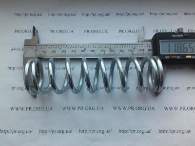 Пружина сжатия 4 х 33,5 х 118,5 (Артикул: S5975)
