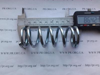 Пружина сжатия 4 х 33,5 х 86,5 (Артикул: S5977)