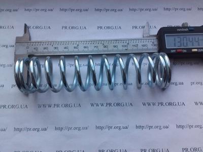 Пружина сжатия 3,5 х 33 х 130,5 (Артикул: S5986)