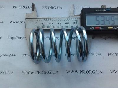 Пружина сжатия 3,5 х 36 х 53,5 (Артикул: S5997)