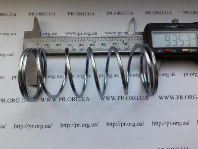 Пружина сжатия 2,5 х 40 х 93,5 (Артикул: S6003)