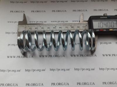 Пружина стиснення 4 х 32 х 104 (Артикул: S6052)