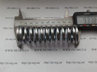Пружина стиснення 4 х 30 х 93,5 (Артикул: S6060)