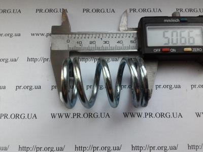 Пружина сжатия 4 х 32 х 50,5 (Артикул: S6067)