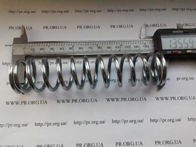 Пружина сжатия 3,5 х 32 х 135,5 (Артикул: S6071)