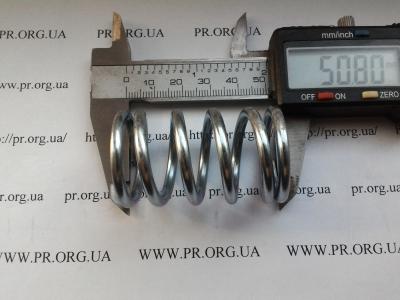 Пружина сжатия 3,5 х 30 х 50,5 (Артикул: S6078)