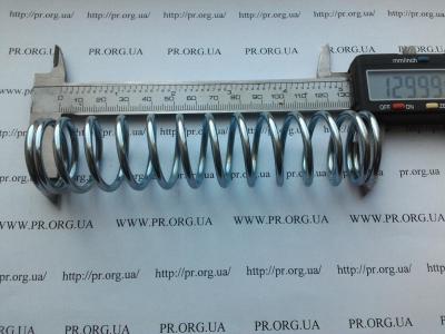 Пружина сжатия 3 х 30,5 х 130 (Артикул: S6085)