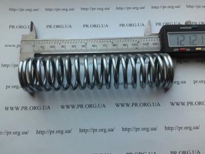Пружина сжатия 3 х 30 х 121 (Артикул: S6086)