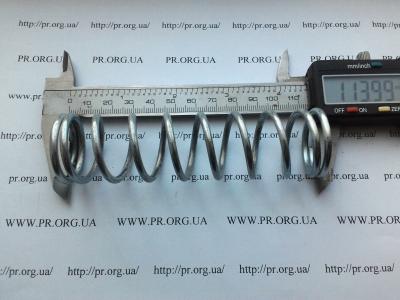 Пружина стиснення 3 х 30,5 х 114 (Артикул: S6088)