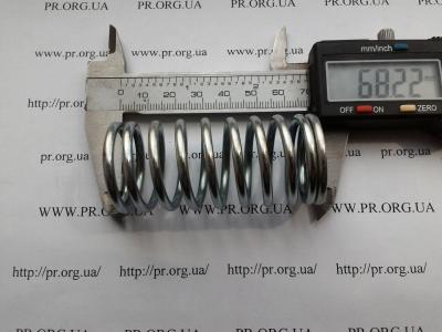 Пружина сжатия 3 х 29,8 х 68 (Артикул: S6101)
