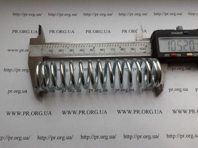 Пружина сжатия 3 х 26 х 105 (Артикул: S6106)