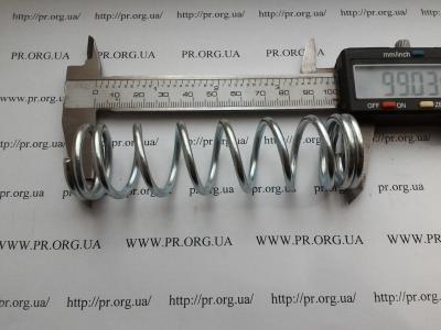 Пружина сжатия 3 х 28 х 99 (Артикул: S6108)