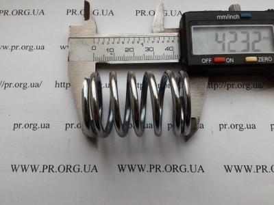 Пружина сжатия 3 х 28,5 х 42 (Артикул: S6111)