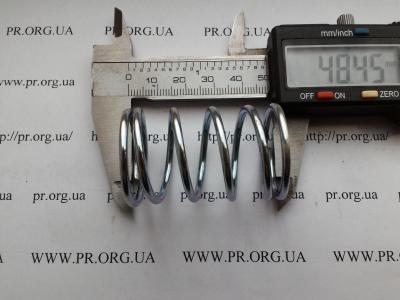 Пружина сжатия 2,5 х 29,5 х 48,5 (Артикул: S6118)