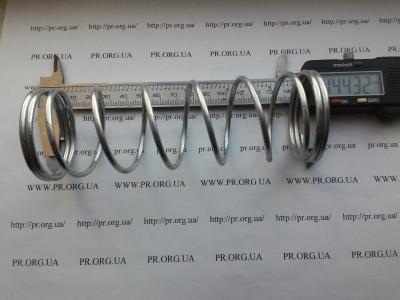 Пружина сжатия 3 х 47,5 х 144,5 (Артикул: S6148)