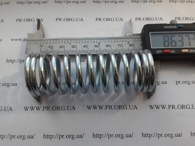 Пружина сжатия 3,5 х 32 х 86 (Артикул: S6177)