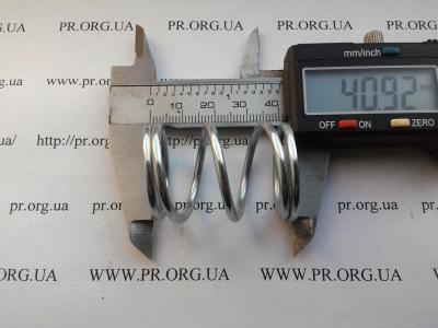 Пружина сжатия 2,5 х 27,3 х 41 (Артикул: S6182)