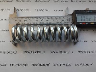 Пружина сжатия 5 х 30 х 105 (Артикул: S6187)
