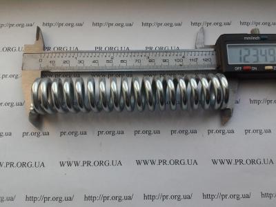 Пружина сжатия 4 х 24 х 123,5 (Артикул: S6197)