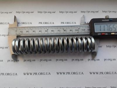 Пружина сжатия 4 х 24 х 117,7 (Артикул: S6199)