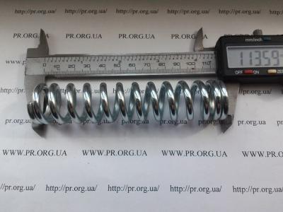 Пружина сжатия 4 х 24,8 х 113,5 (Артикул: S6202)