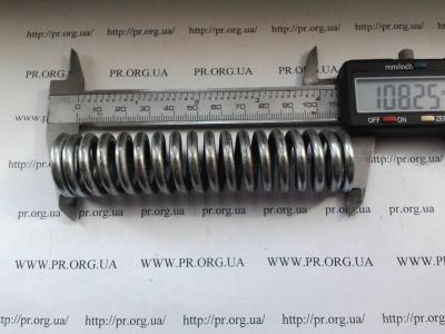 Пружина сжатия 4 х 24,2 х 108 (Артикул: S6209)