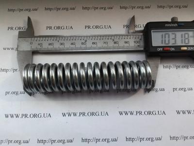 Пружина сжатия 4 х 24 х 103 (Артикул: S6210)