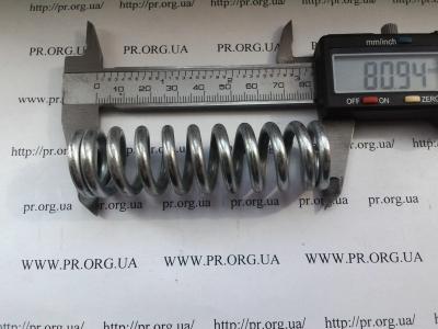 Пружина стиснення 4 х 24 х 81 (Артикул: S6213)