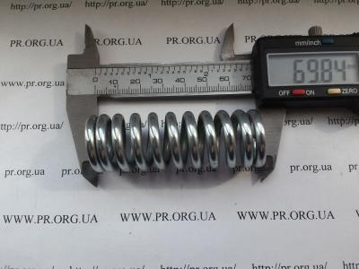 Пружина сжатия 4 х 24 х 70 (Артикул: S6220)