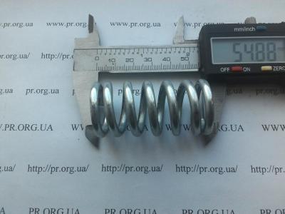 Пружина сжатия 4 х 27 х 55 (Артикул: S6224)