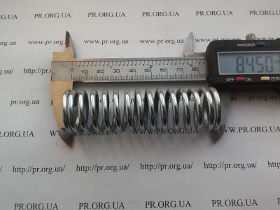 Пружина сжатия 3 х 25 х 84,5 (Артикул: S6253)