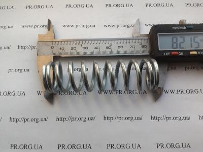 Пружина стиснення 3 х 24,8 х 82 (Артикул: S6255)