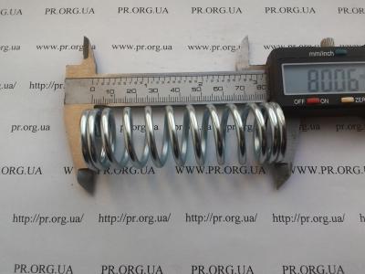 Пружина сжатия 3 х 26 х 80 (Артикул: S6257)
