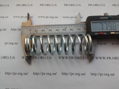 Пружина сжатия 3 х 26 х 78 (Артикул: S6260)