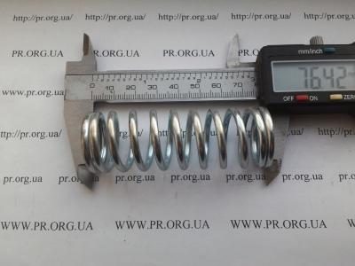 Пружина сжатия 3 х 25,8 х 76,5 (Артикул: S6265)