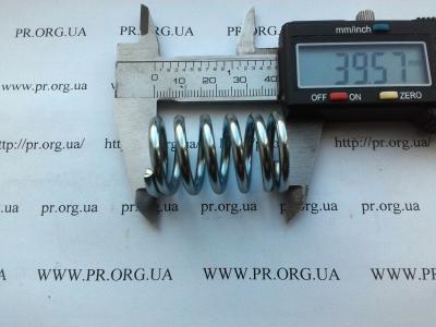 Пружина стиснення 3 х 23,8 х 39,5 (Артикул: S6271)